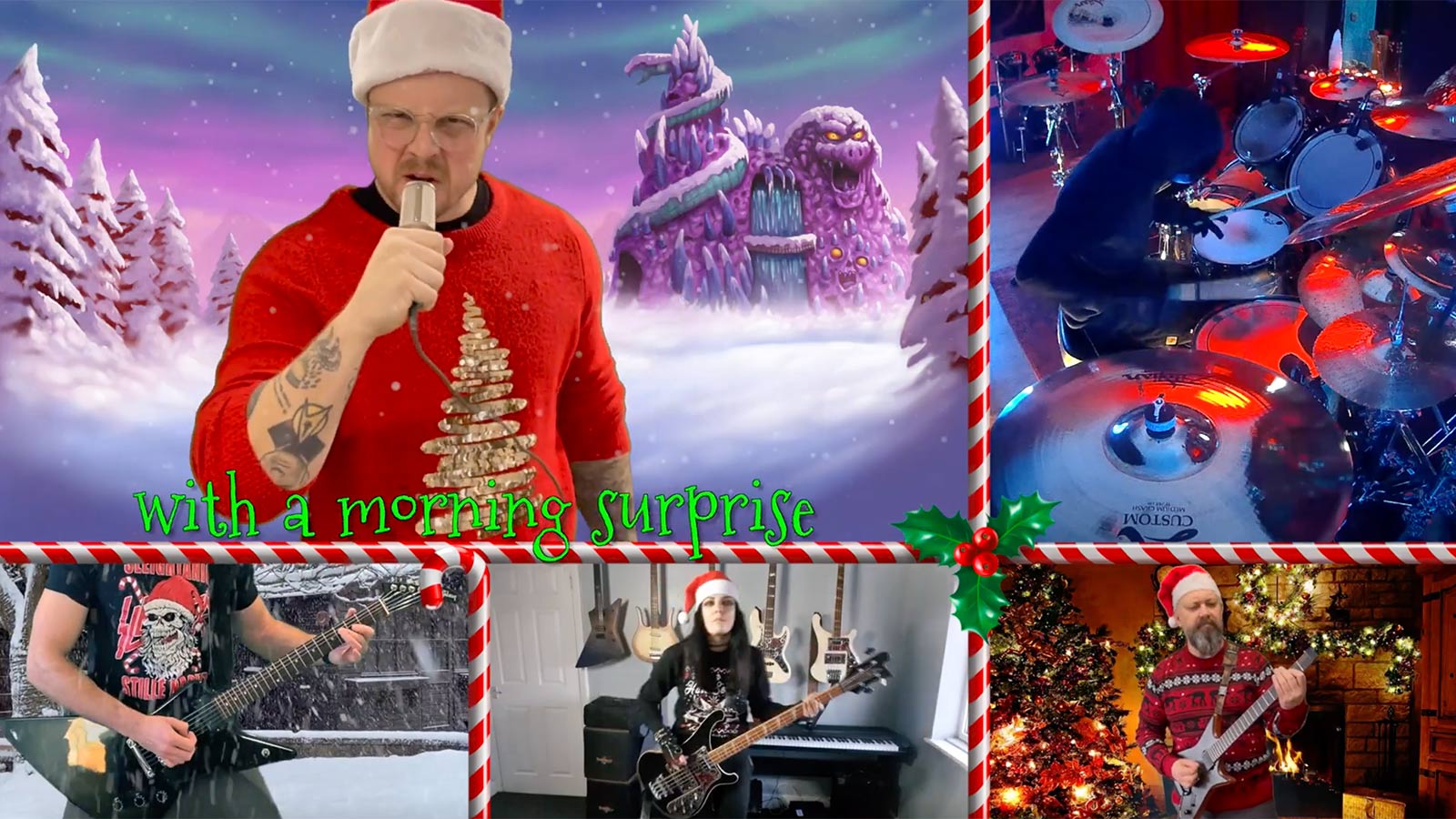 See Hilarious All-Star Christmas Parody of Slayer’s “South of Heaven”