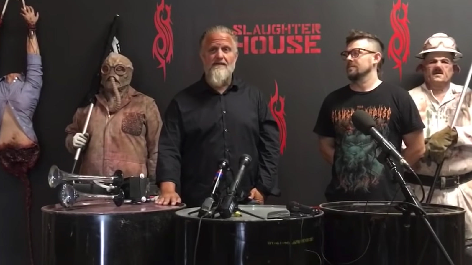See Inside Slipknot-Themed Haunted “Slaughterhouse” Attraction in Iowa