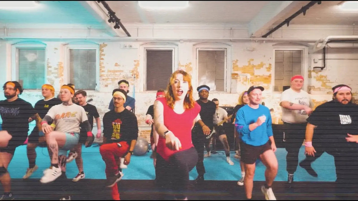 See SPACED teach mosh aerobics in awesome new “Landslide” video