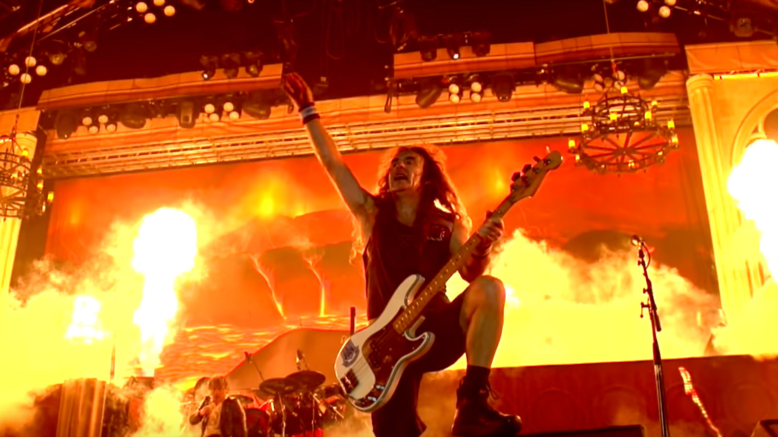 See Iron Maiden Preview Lavish New Stage Show in “Run to the Hills” Live Video