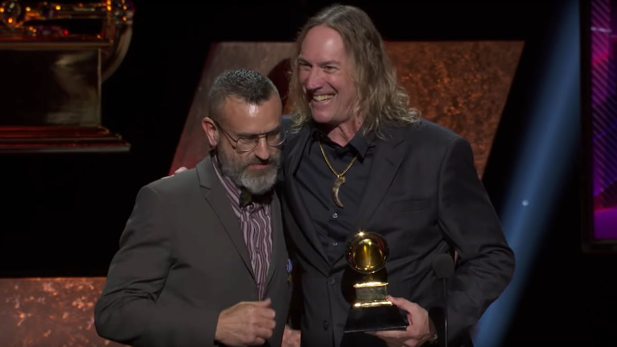 See Tool’s Danny Carey, Justin Chancellor Accept Best Metal Performance Grammy