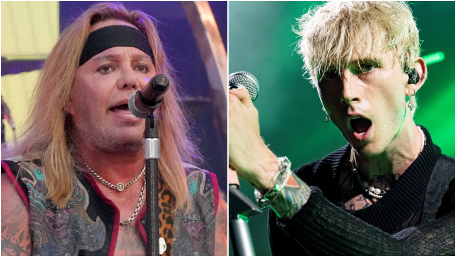 See Mötley Crüe Bring Out Machine Gun Kelly for Live Debut of “The Dirt (Est. 1981)”