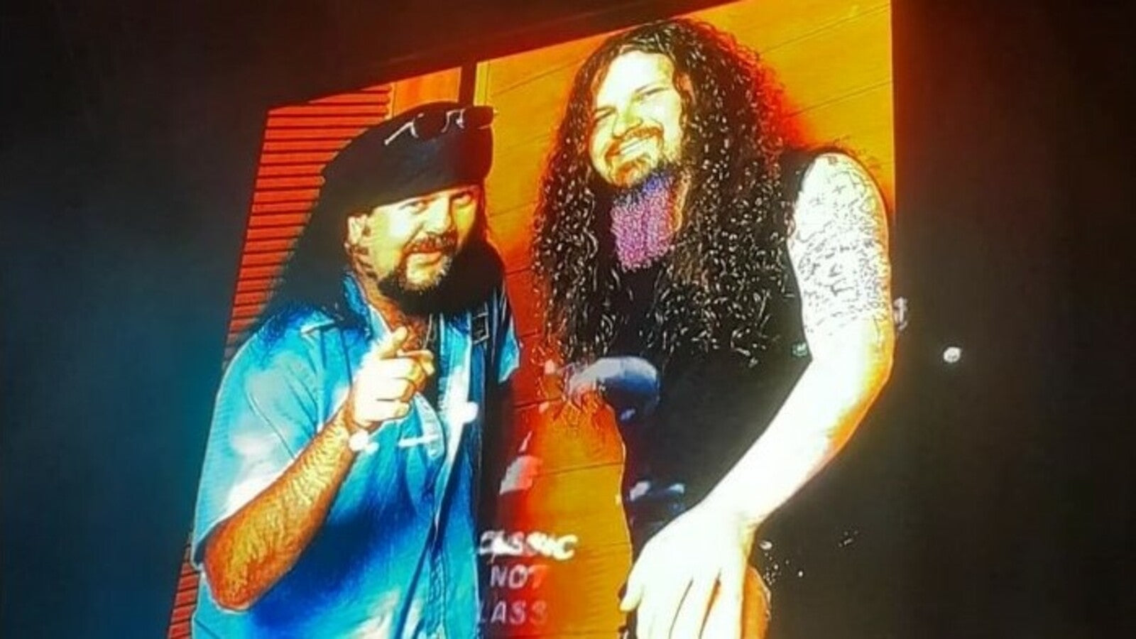 See Pantera’s Moving Tribute Video to Dimebag and Vinnie During “Planet Caravan” at First Show Back