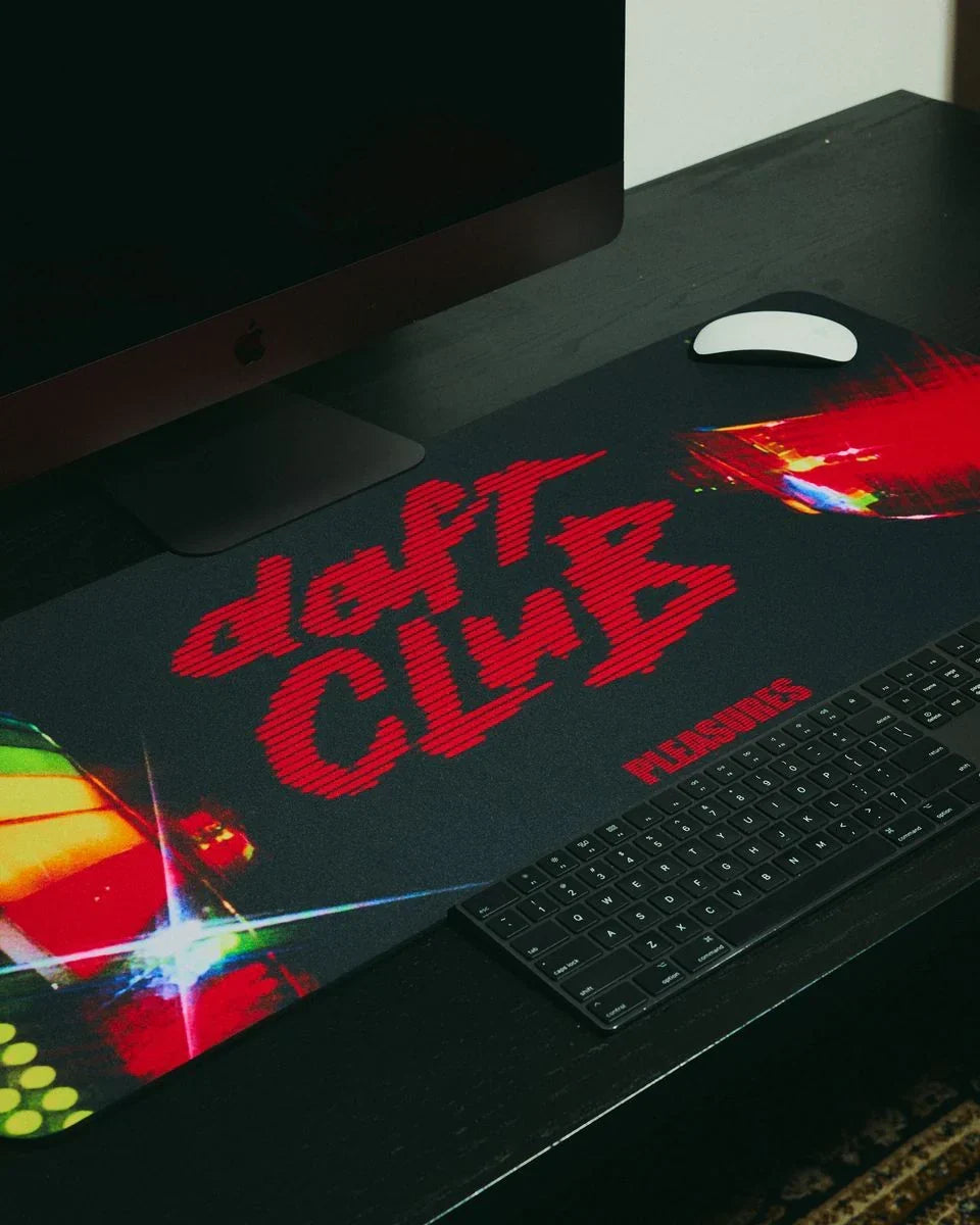 DAFT PUNK x PLEASURES DAFT CLUB GAMING PAD (Black)
