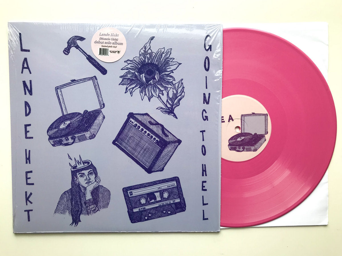 LANDE HEKT 'GOING TO HELL' LP (Pink Vinyl)