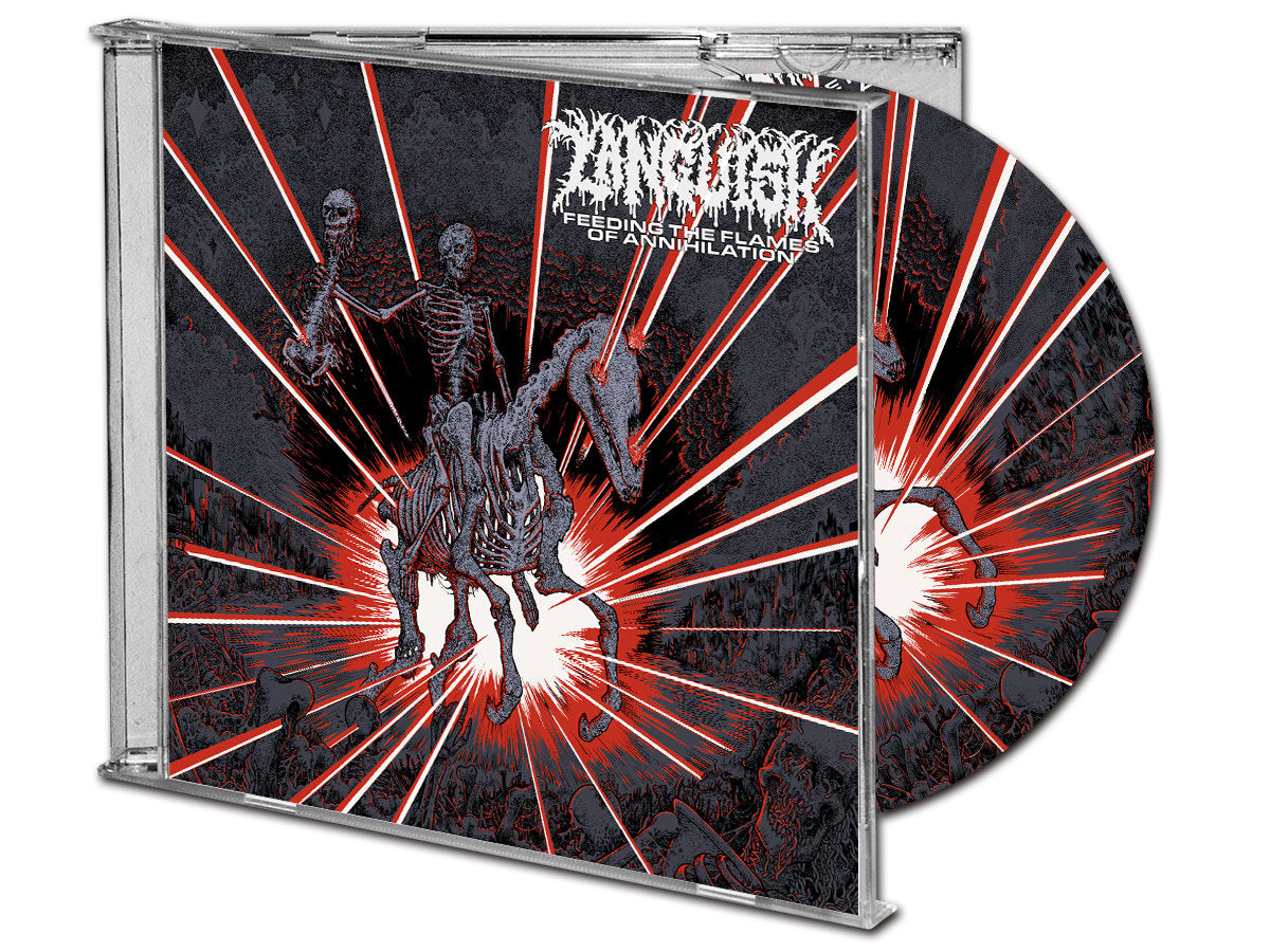 LANGUISH 'FEEDING THE FLAMES OF ANNIHILATION' CD