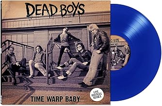 DEAD BOYS 'TIME WARP BABY' LP (Blue Vinyl)