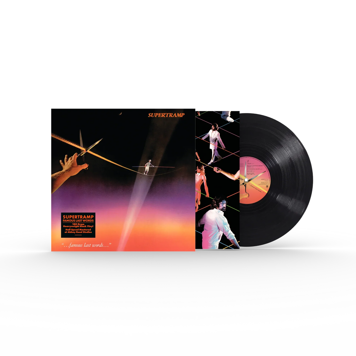 SUPERTRAMP '...FAMOUS LAST WORDS...' LP (180 Gram, Half-Speed Vinyl)