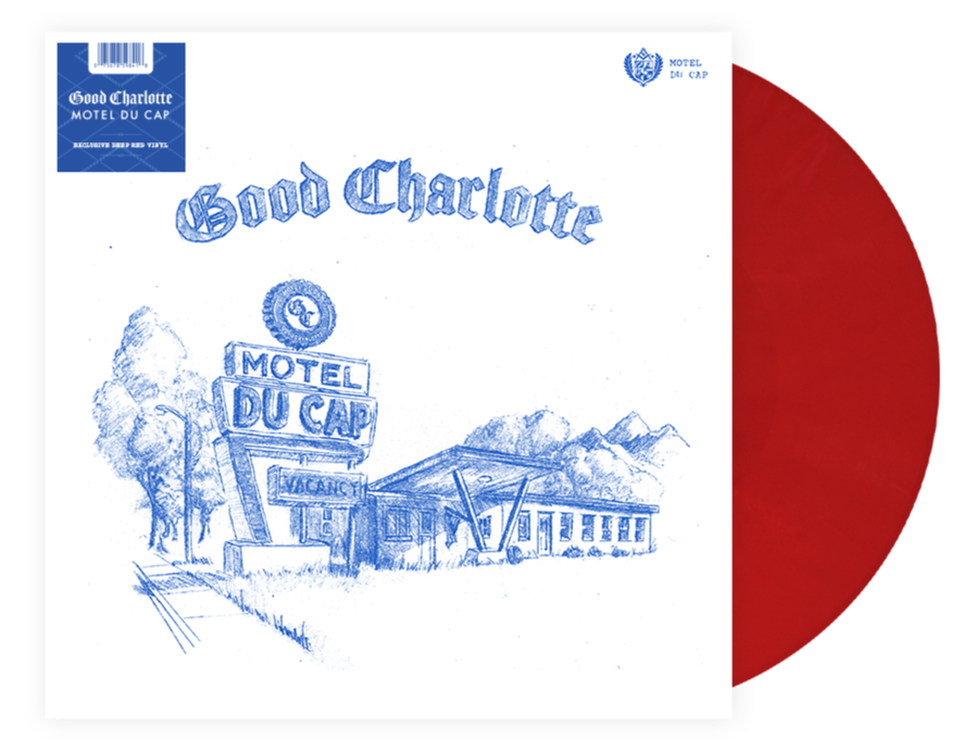 GOOD CHARLOTTE ‘MOTEL DU CAP’ LP (Exclusive, Deep Red Vinyl)