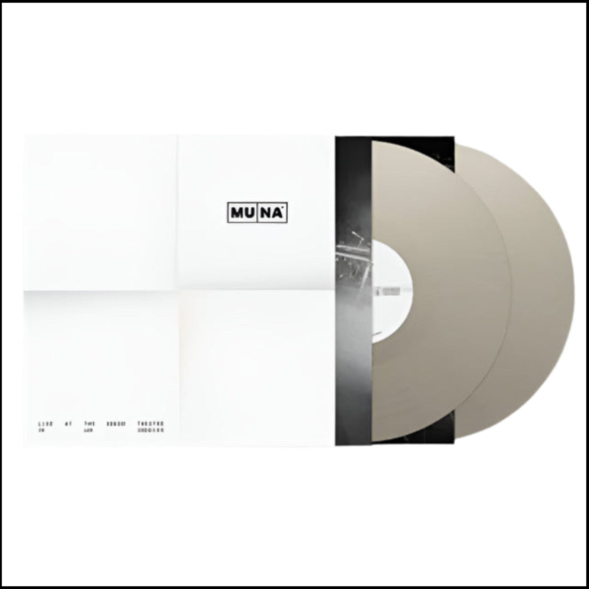 MUNA 'LIVE AT THE GREEK THEATRE IN LOS ANGELES' 2LP (Metallic Silver Vinyl)