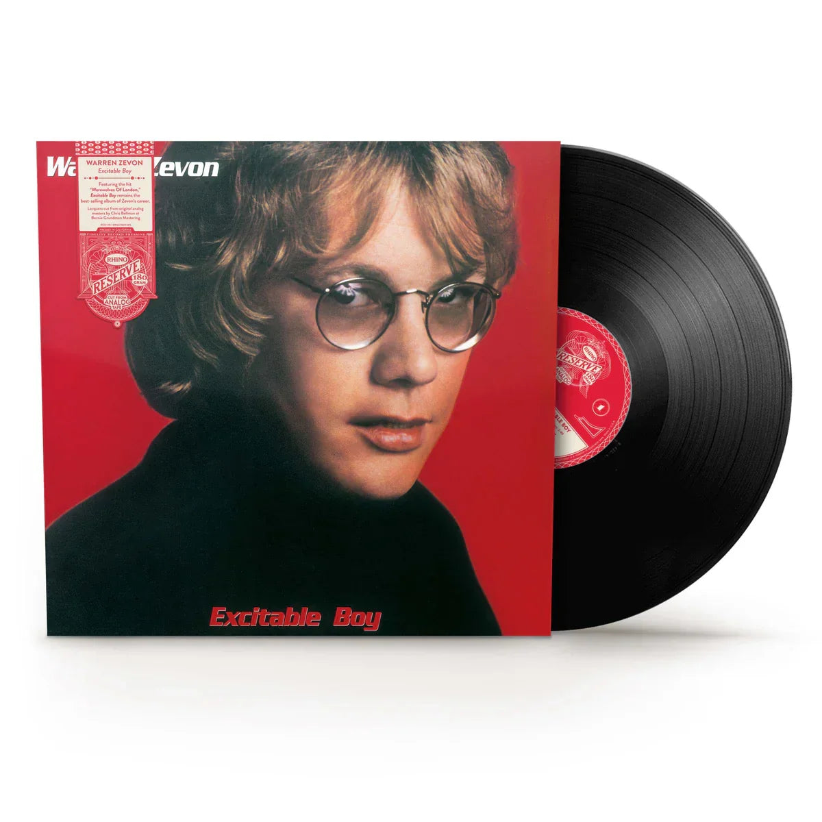 WARREN ZEVON 'EXCITABLE BOY' LP (Rhino Reserve)