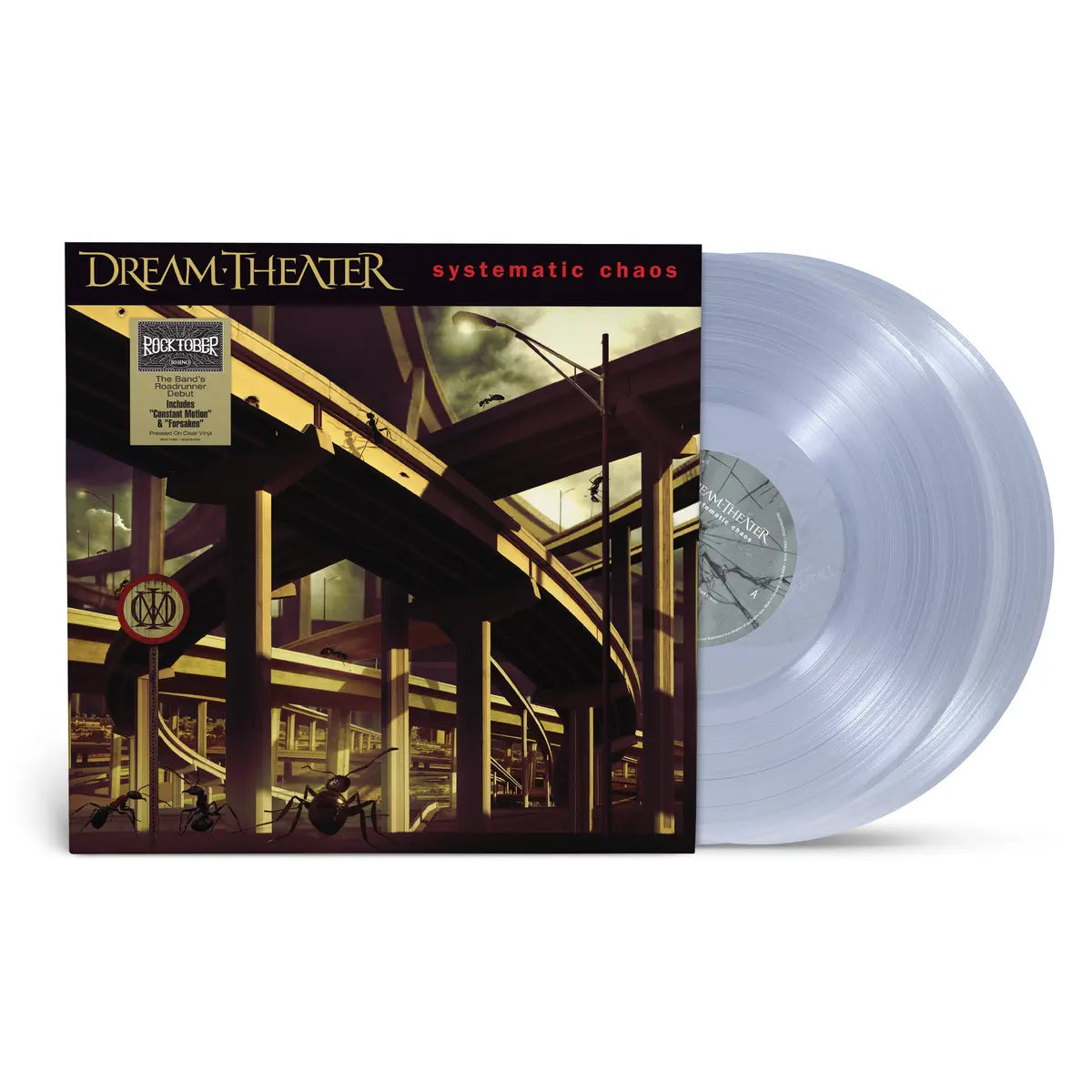 DREAM THEATER 'SYSTEMATIC CHAOS' 2LP (Clear Vinyl)