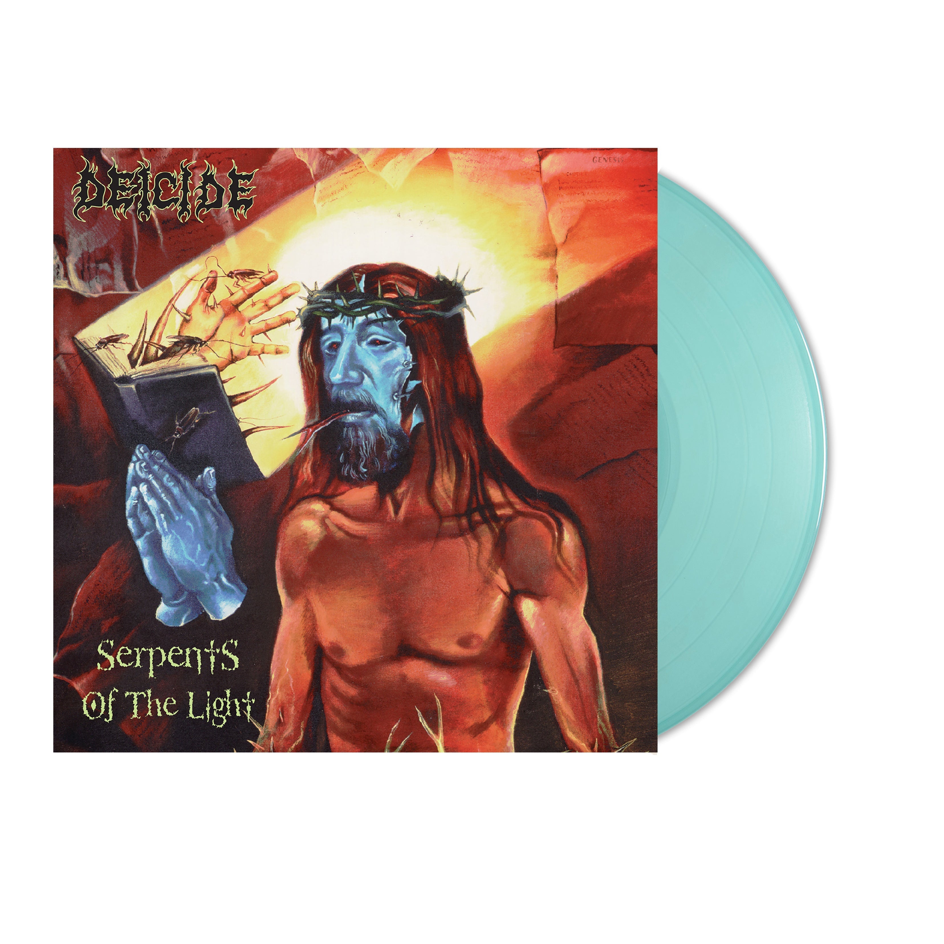 DEICIDE 'SERPENTS OF THE LIGHT' LP (Remastered, Deluxe, Deathly Blue Vinyl)