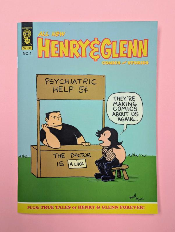 HENRY & GLENN COMICS & STORIES #1: TRUE TALES OF HENRY & GLENN FOREVER