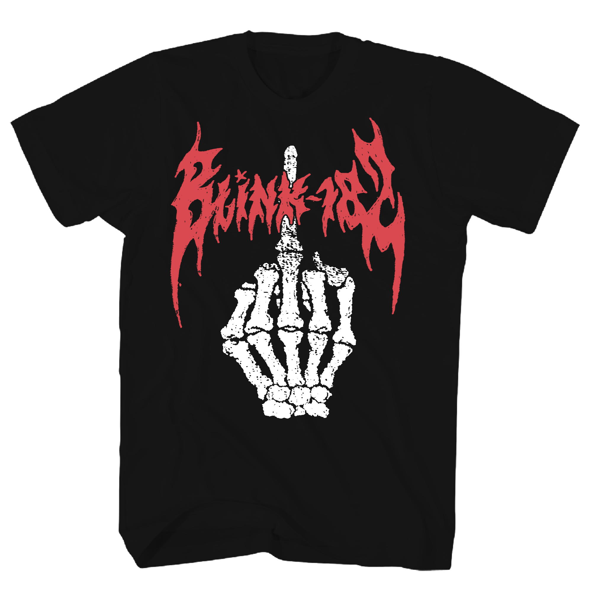 BLINK 182 "MIDDLE FINGER" T-SHIRT