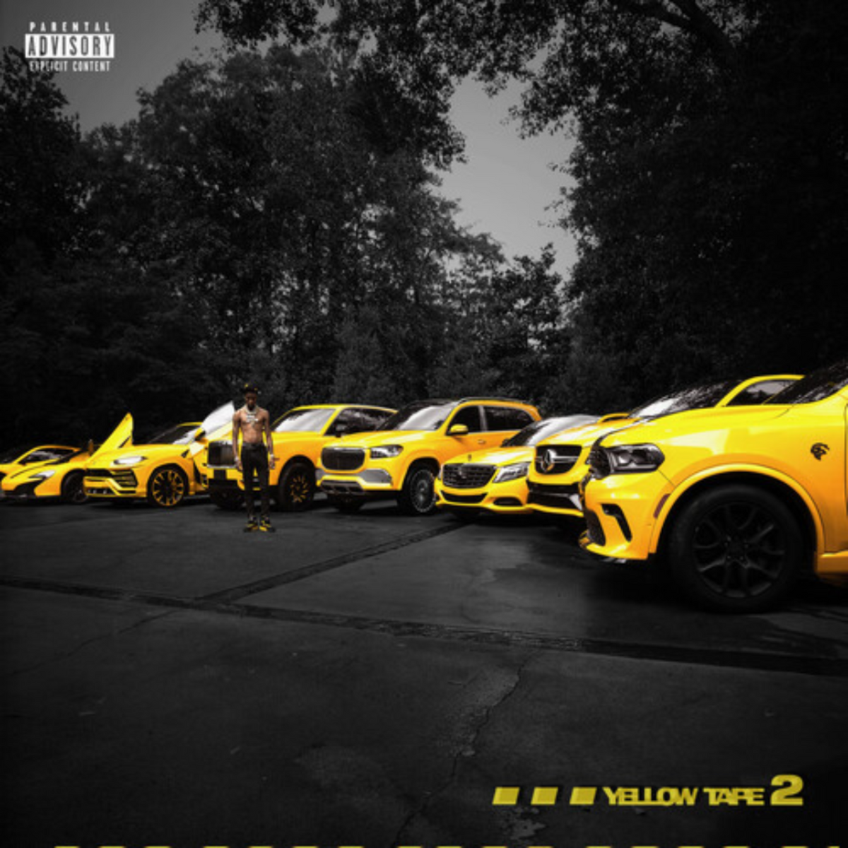 KEY GLOCK 'YELLOW TAPE 2' 2LP (Canary Yellow Vinyl)