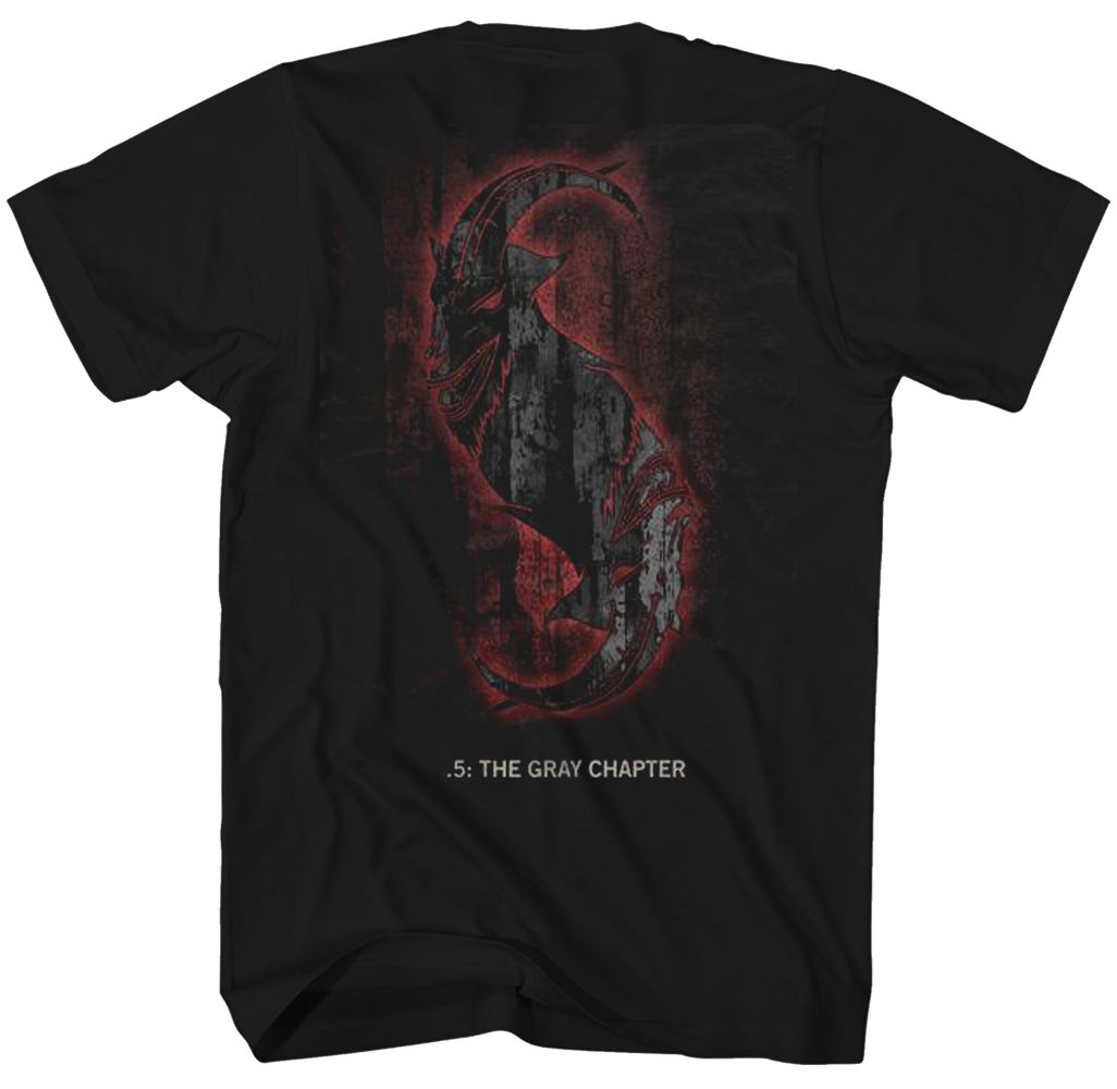 SLIPKNOT THE GRAY CHAPTER STAR T-SHIRT