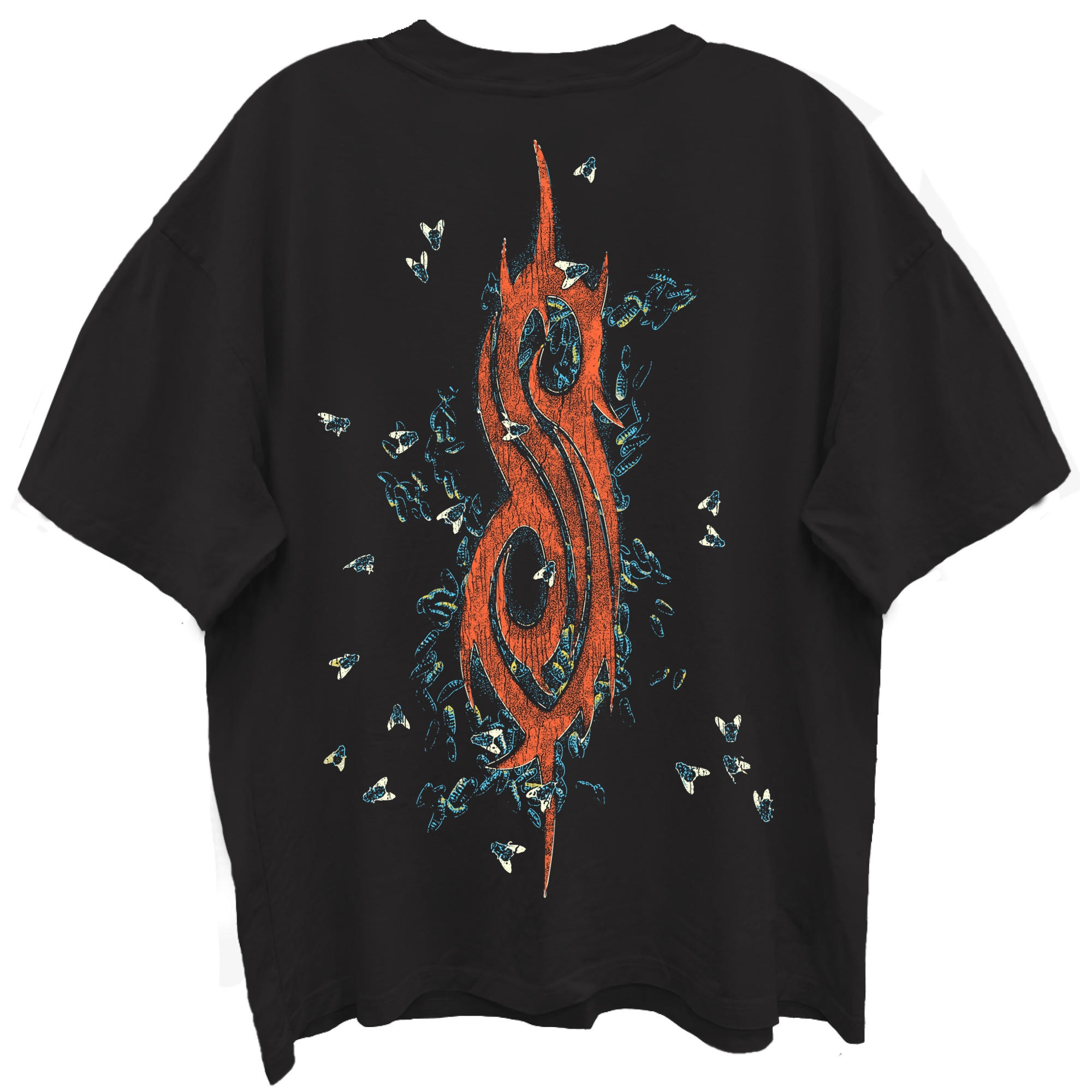 SLIPKNOT EVERGREEN GIANT VINTAGE LIMO BLACK T-SHIRT