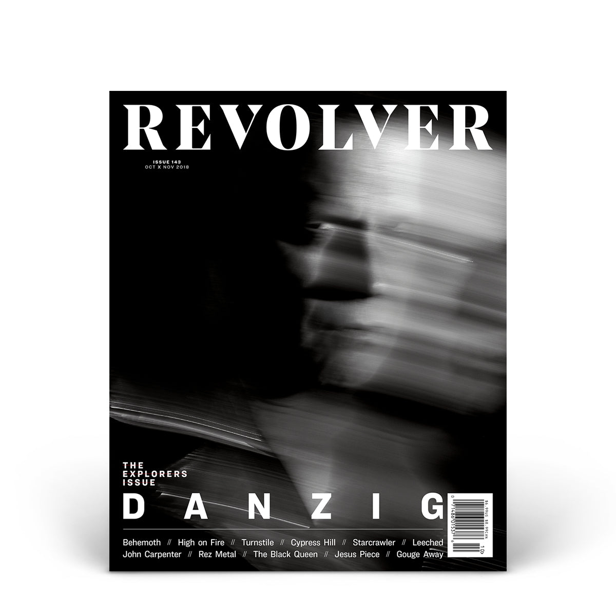 REVOLVER OCT/NOV 2018 THE EXPLORERS ISSUE COVER 1 FEATURING GLENN DANZIG