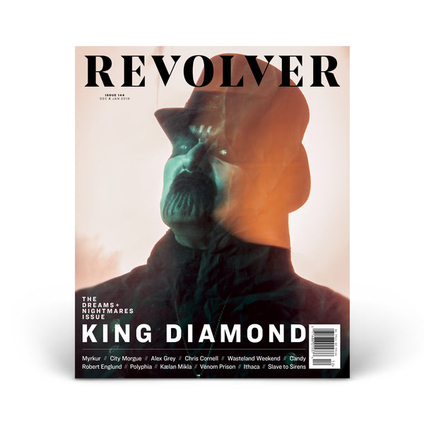 REVOLVER DEC/JAN 2019 THE DREAMS AND NIGHTMARES ISSUE COVER 3 FEATURING KING DIAMOND