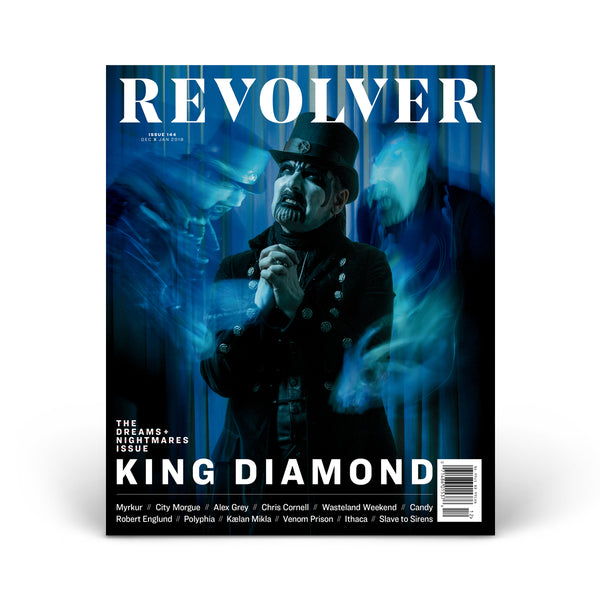 REVOLVER DEC/JAN 2019 THE DREAMS AND NIGHTMARES ISSUE COVER 2 FEATURING KING DIAMOND
