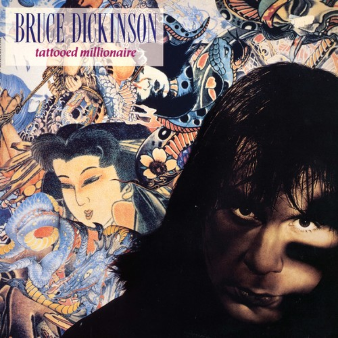 BRUCE DICKINSON 'TATTOOED MILLIONAIRE' LP