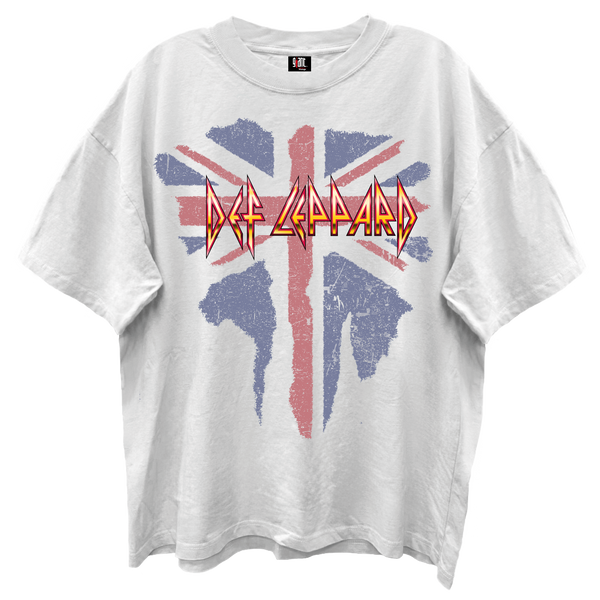 80s USA製 HANDTEX Def Leppard ラグラン Tシャツ M 80s USA製 HANDTEX Def Leppard ラグラン Tシャツ M