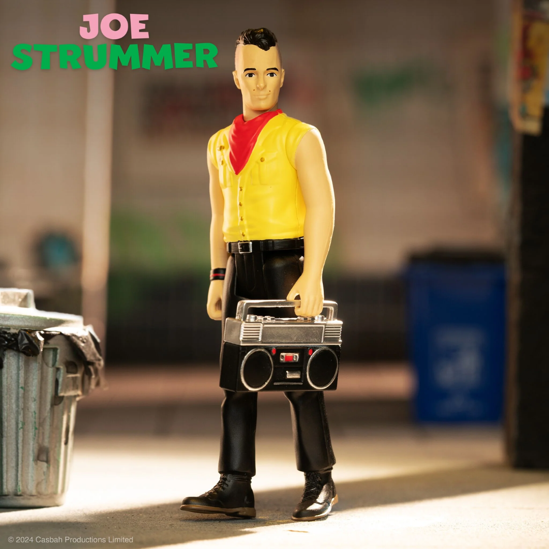 THE CLASH - JOE STRUMMER - REACTION FIGURE