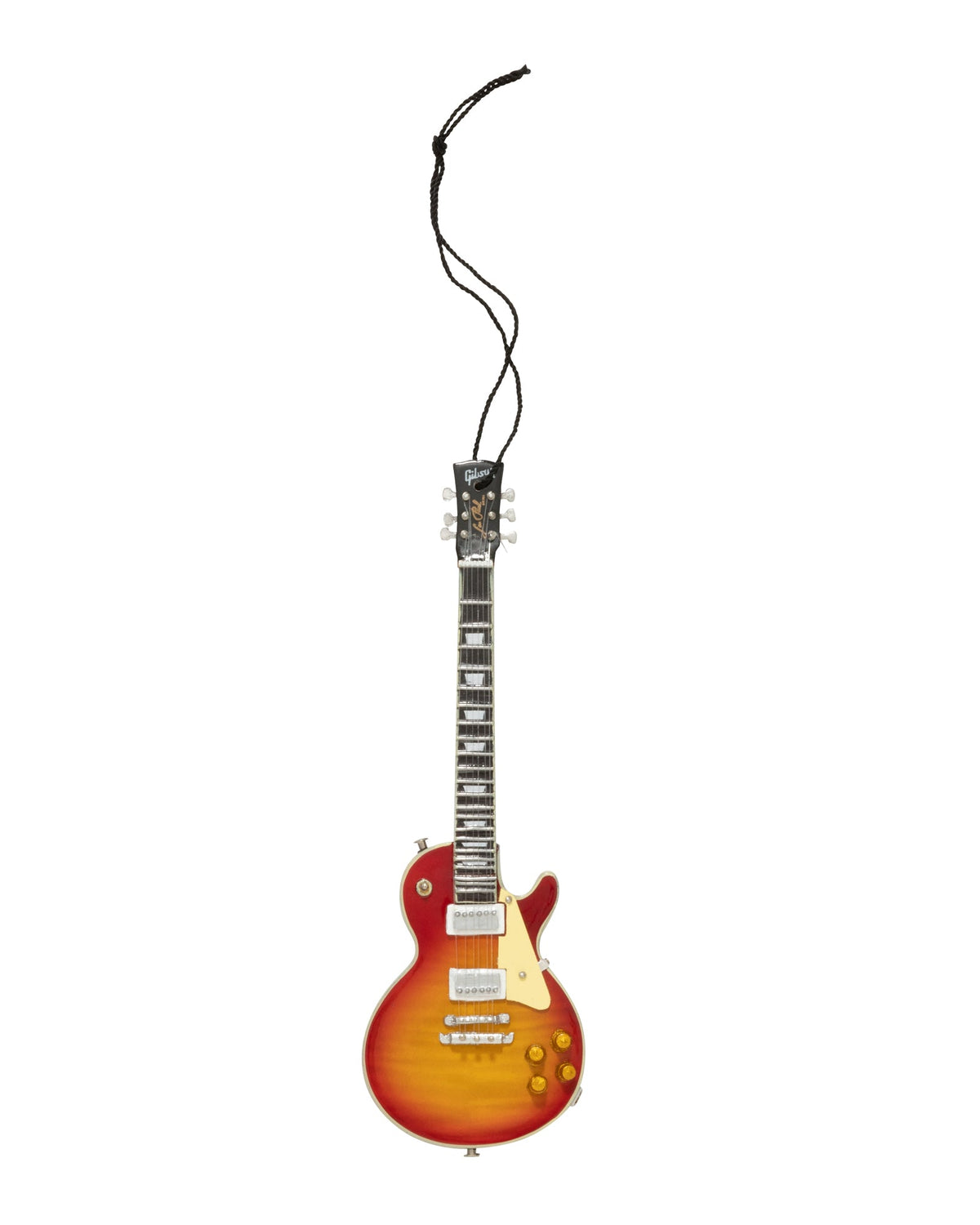 6" GIBSON 1959 LES PAUL STANDARD CHERRY SUNBURST GUITAR HOLIDAY ORNAMENT