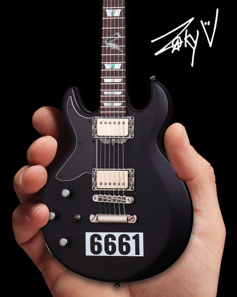 ギター 1x telescope downpour mini shred master OFFICIALLY LICENSED ZACKY VENGEANCE SATIN BLACK 6661 SCHECTER MINI GUI