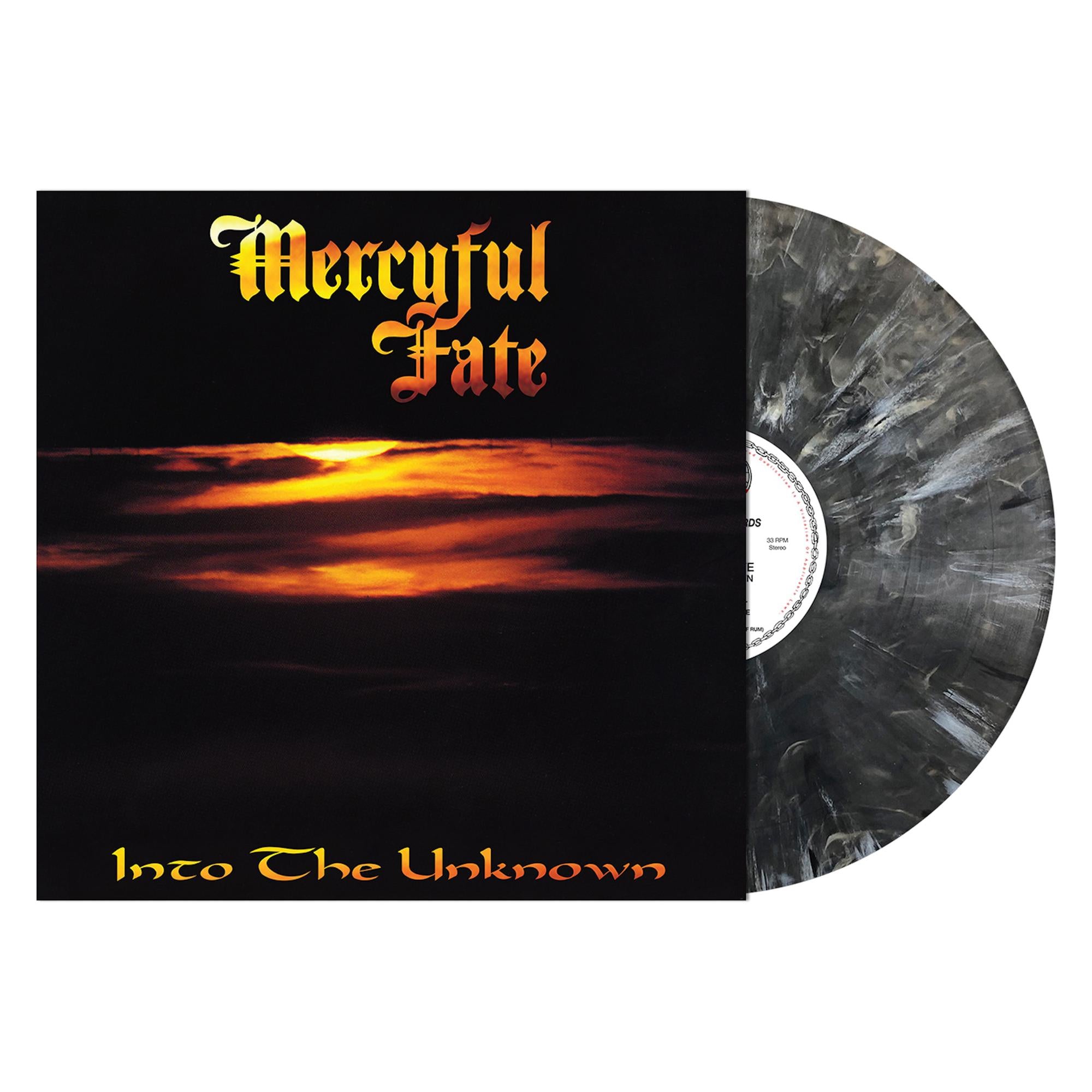 MERCYFUL FATE 'INTO THE UNKNOWN' LP (Grey/Black Marbled Vinyl)