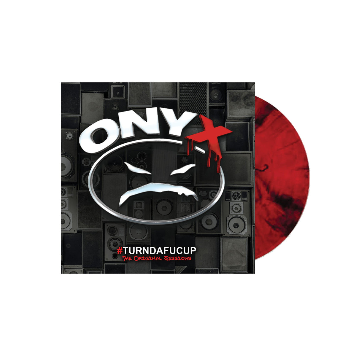 ONYX '#TURNDAFUCUP (THE ORIGINAL SESSIONS)' LP (Red Marble Vinyl)