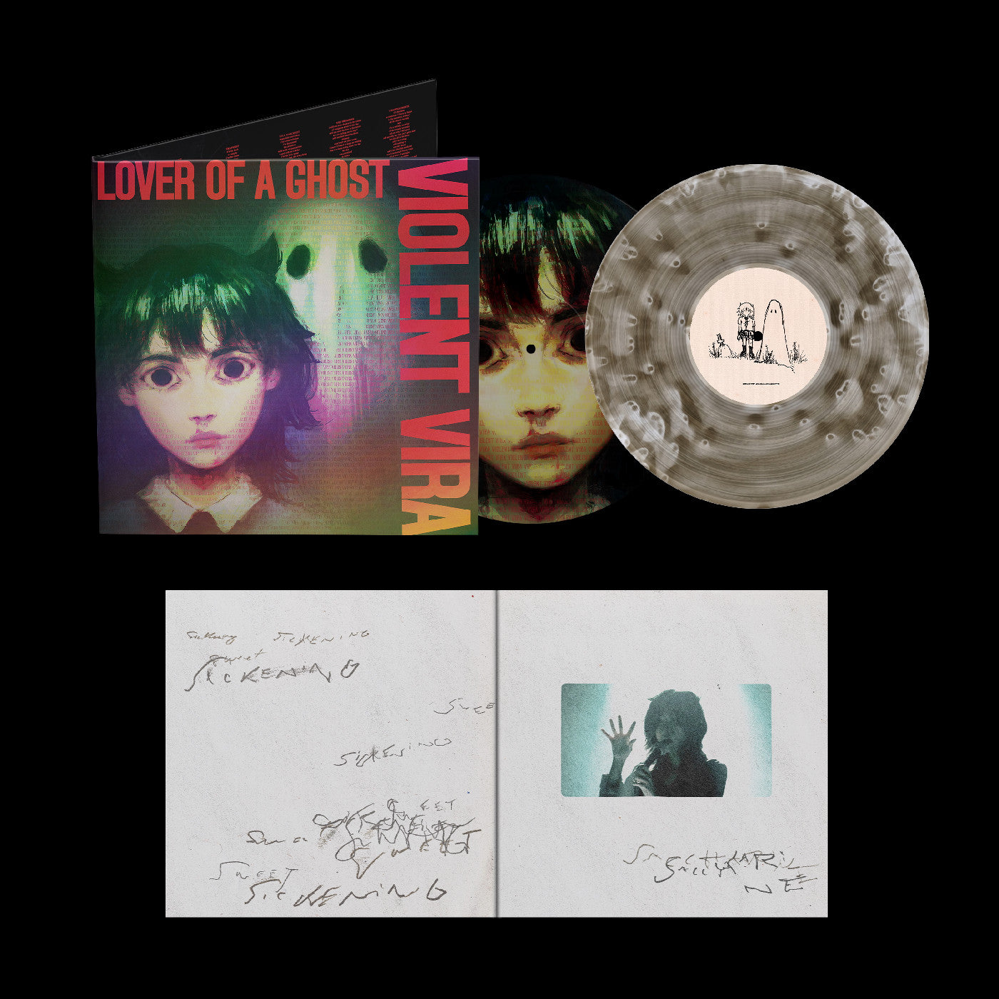 VIOLENT VIRA 'LOVER OF A GHOST' 2LP (Deluxe, Picture Disc & Ghostly Vinyl)