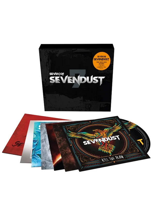SEVENDUST 'SEVEN OF SEVENDUST' 7CD BOX SET