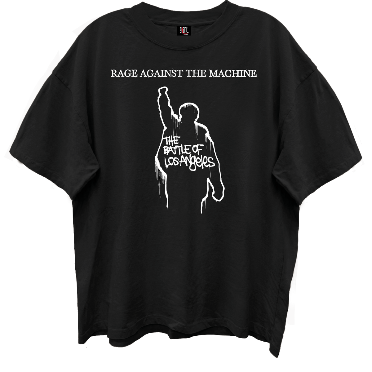 RAGE AGAINST THE MACHINE BATTLE OF LOS ANGELES/GIANT VINTAGEIMO BLACK