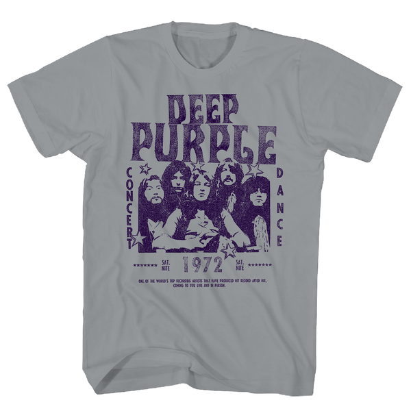 DEEP PURPLE GREY CONCERT 72 T-SHIRT