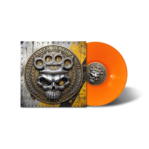 FIVE FINGER DEATH PUNCH 'LEGACY' LP (Exclusive – Limited to 300, Orang