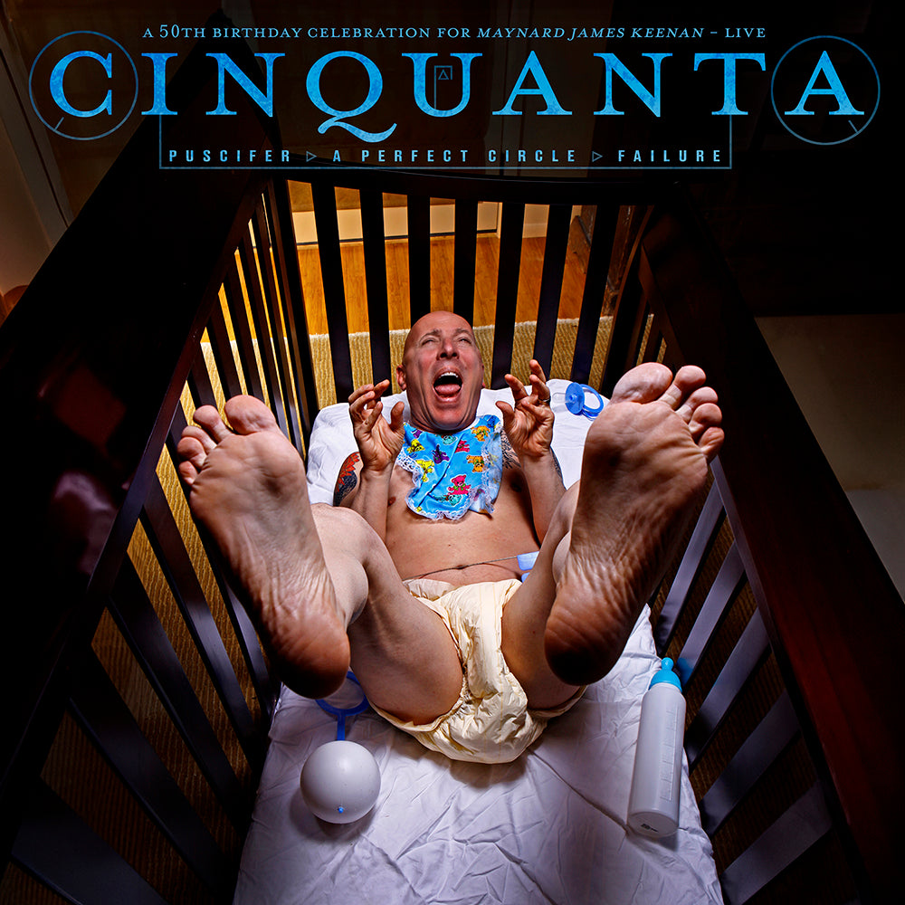 MAYNARD JAMES KEENAN ‘CINQUANTA’ 2CD - feat. Puscifer, A Perfect Circle, and Failure