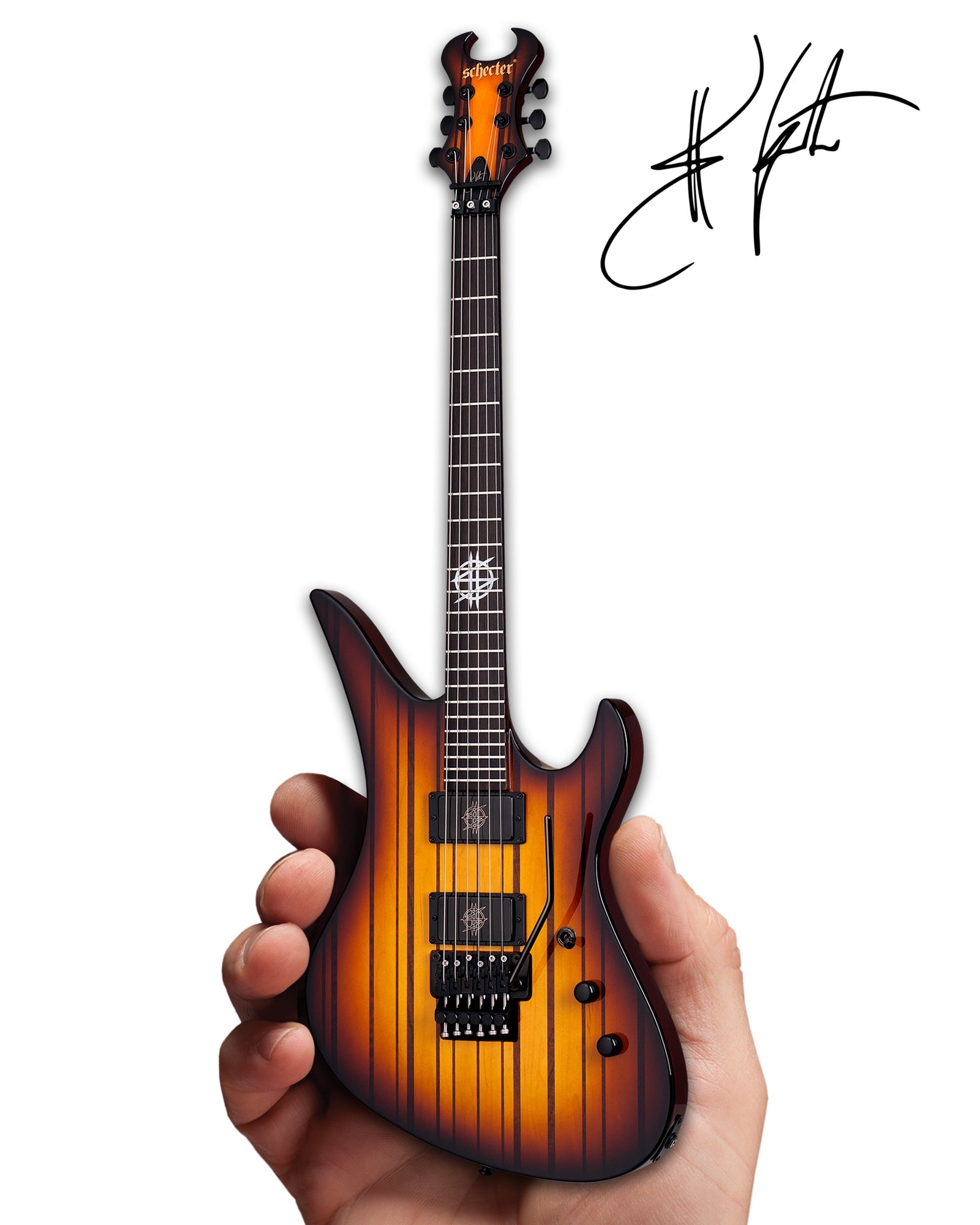 OFFICIALLY LICENSED SYNYSTER GATES FR USA SIGNATURE SCHECTER MINI GUIT