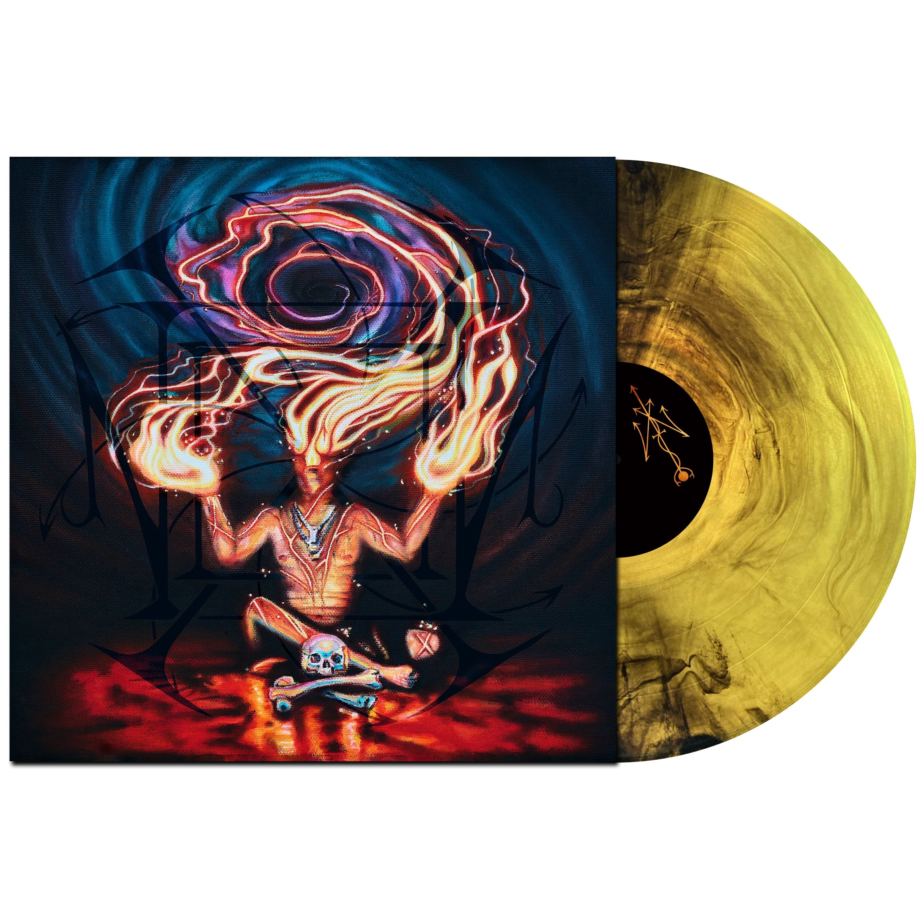 NIXIL 'FROM THE WOUND SPILLED FORTH FIRE' LP (Abyssal Fire Vinyl)