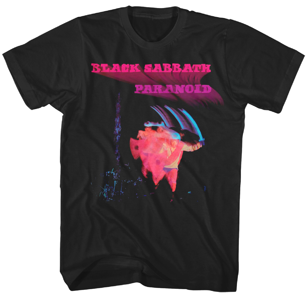 BLACK SABBATH "PARANOID MTN TRLS" T-SHIRT