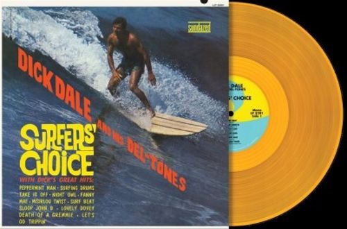 DICK DALE AND HIS DEL-TONES 'SURFERS' CHOICE' GOLD LP