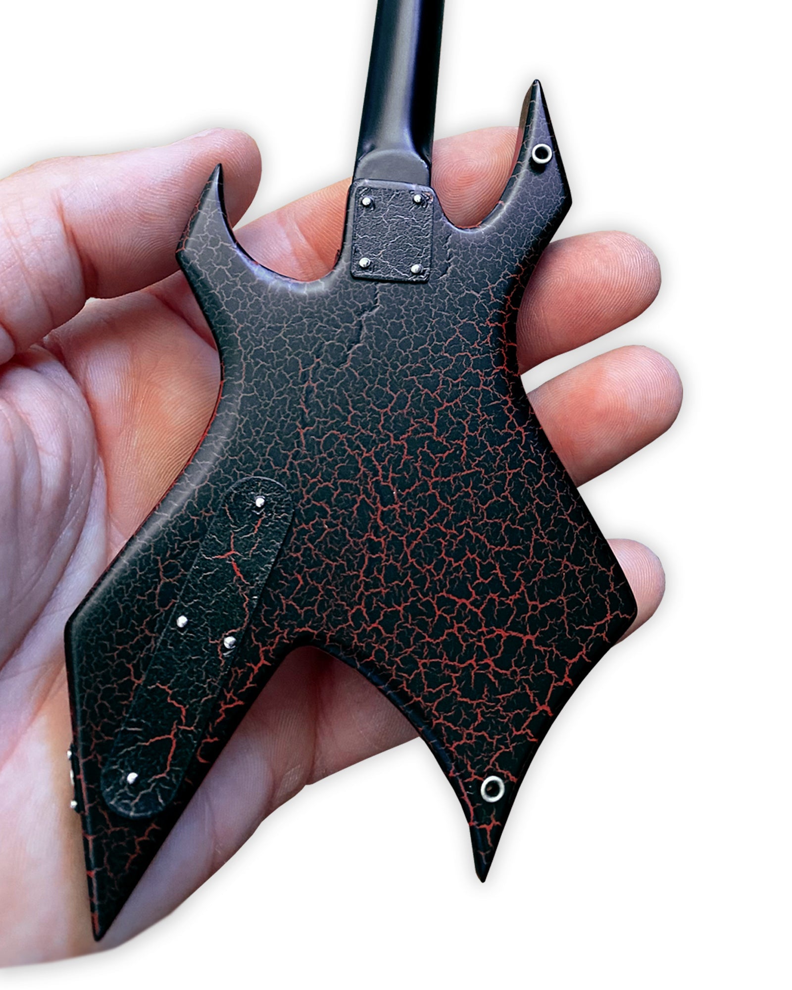 OFFICIAL STRANGER THINGS® EDDIE'S GUITAR B.C. RICH® NJ WARLOCK® MINI G