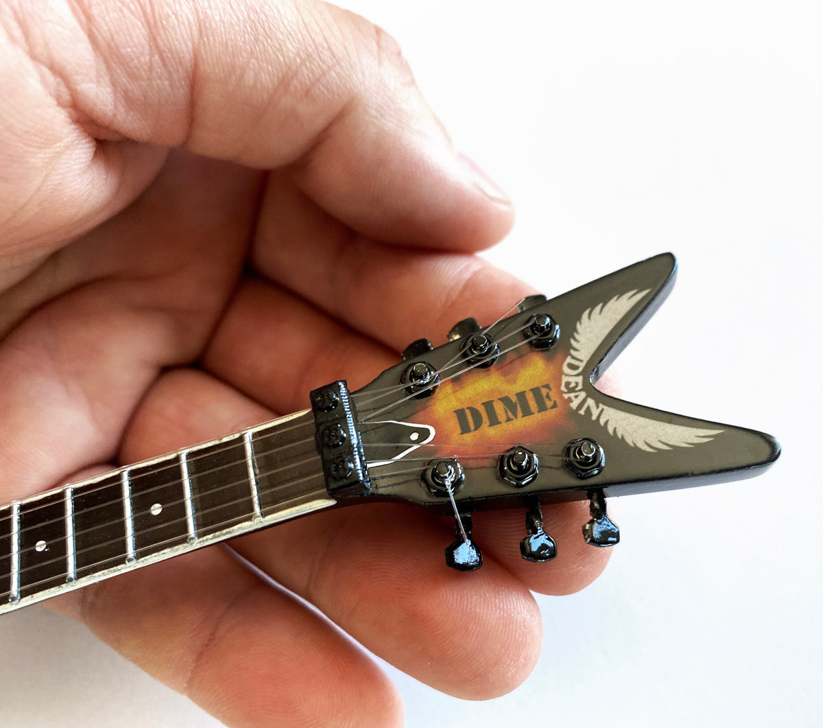DEAN DIMEBAG DIME O FLAME ML MINI GUITAR - OFFICIALLY LICENSED