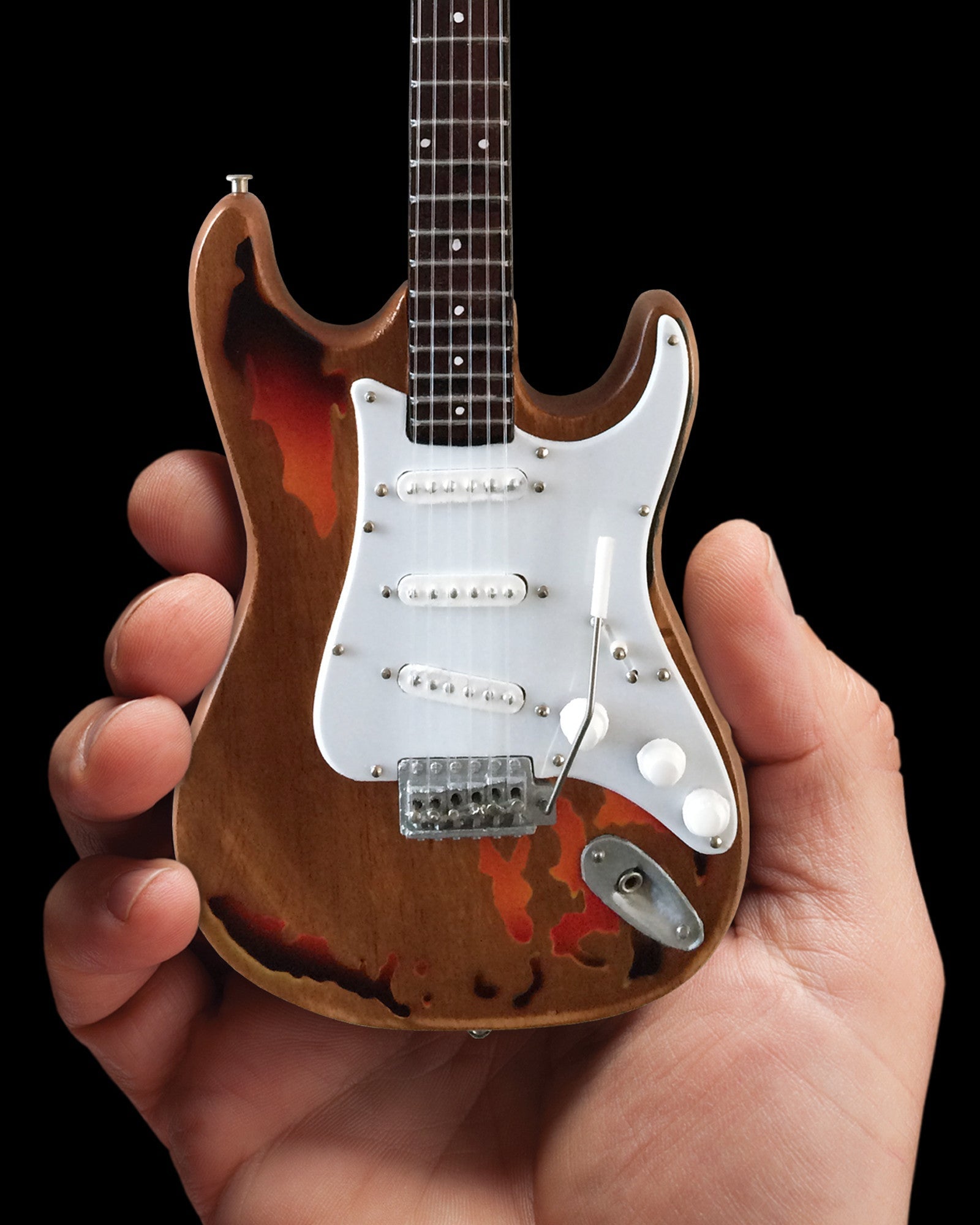 OFFICIALLY LICENSED MINIATURE CUSTOM SHOP FENDER™ STRAT™ GUITAR REPLICA