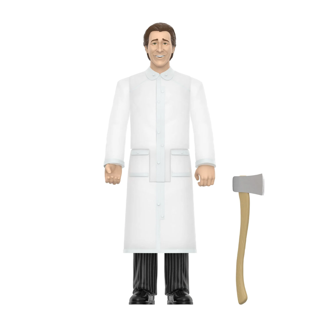 AMERICAN PSYCHO -  PATRICK BATEMAN (RAINCOAT)- REACTION FIGURE WAVE 01