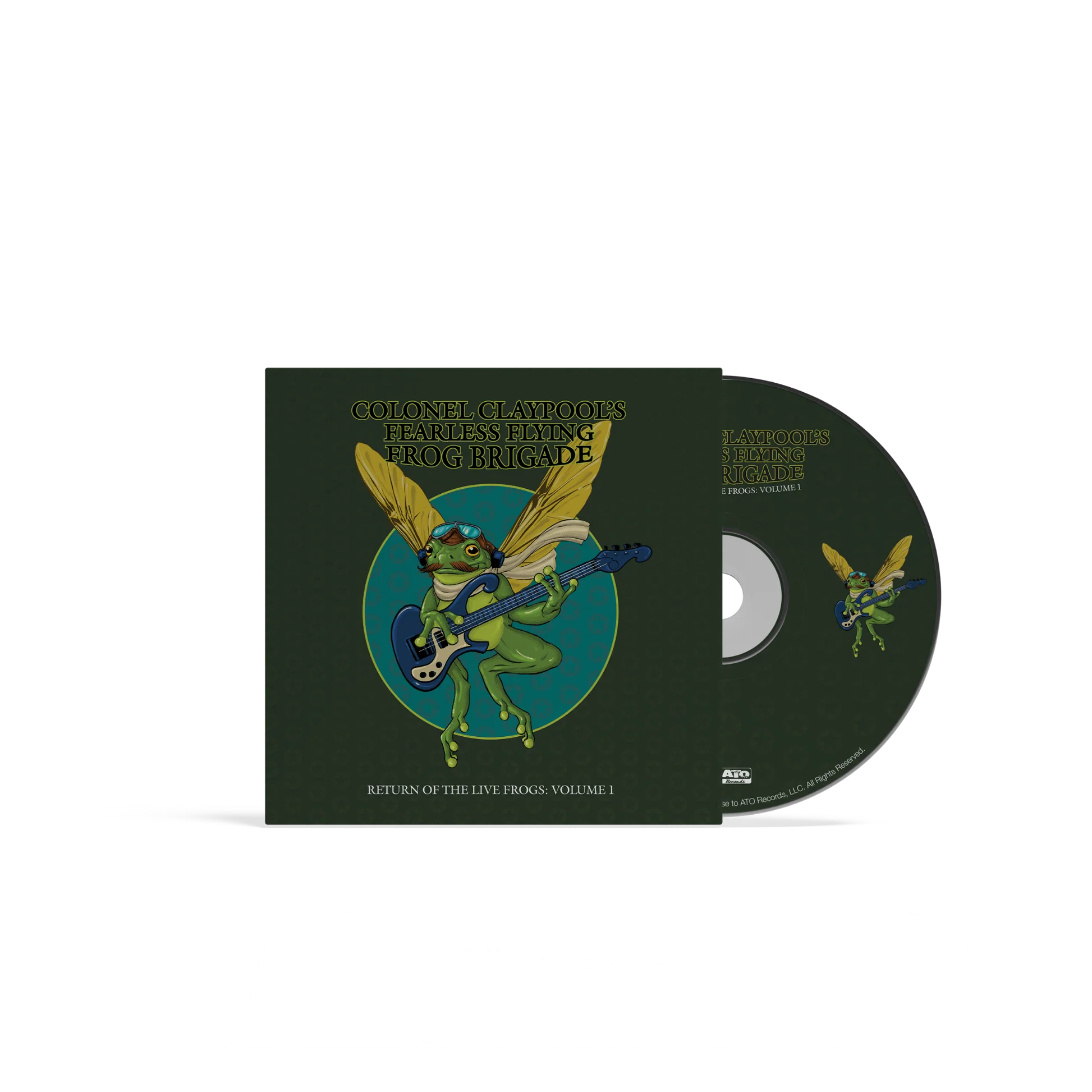 COLONEL CLAYPOOL'S FEARLESS FLYING FROG BRIGADE ‘RETURN OF THE LIVE FROGS: VOLUME 1’ CD