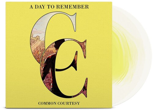 A DAY TO REMEMBER 'COMMON COURTESY' LP (Lemon & Milky Clear Vinyl)