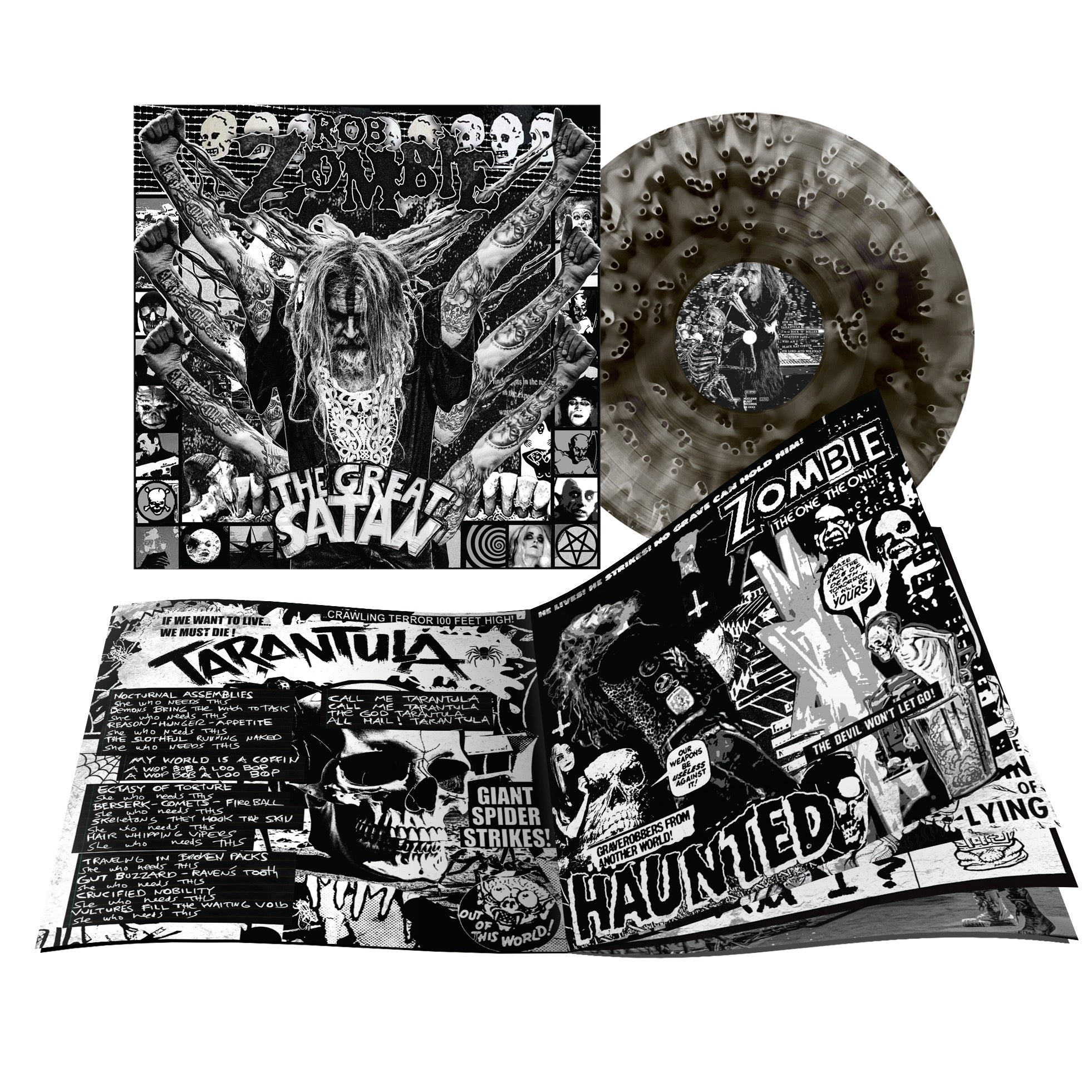 ROB ZOMBIE 'THE GREAT SATAN' LP (Ghostly Black Vinyl)
