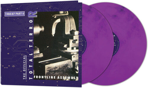 FRONT LINE ASSEMBLY 'TOTAL TERROR PART II' LP (Purple Marble Vinyl)